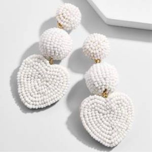 Baublebar Vitina heart drop earrings